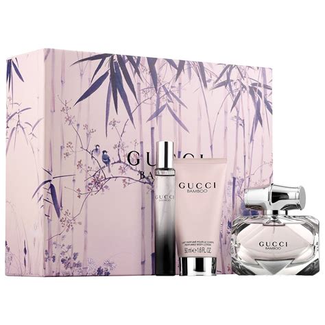 gucci bamboo perfume gift sets